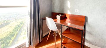 Lobby 3 Good Choice and Homey Studio at Amartha View Apartment By Travelio