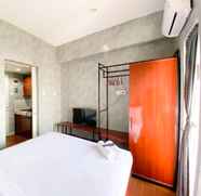 Bedroom 2 Good Choice and Homey Studio at Amartha View Apartment By Travelio