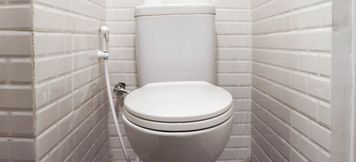 In-room Bathroom 4 Studio (No Kitchen) Apartment with Sea View Tokyo Riverside PIK 2 By Travelio