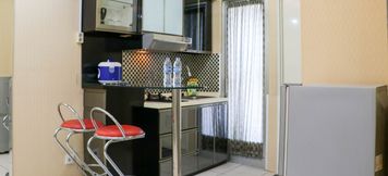 Common Space 3 Wonderful and Comfort 1BR at Green Bay Pluit Apartment By Travelio