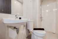 In-room Bathroom Warm and Simply Look 2BR at Serpong Garden Apartment By Travelio