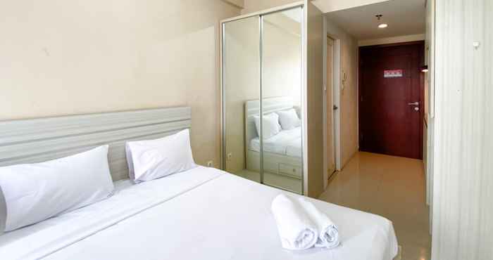 Kamar Tidur Cozy Stay Studio Apartment Tamansari Mahogany Karawang By Travelio