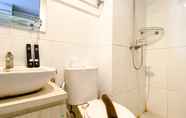 In-room Bathroom 3 Cozy Stay Studio Apartment Tamansari Mahogany Karawang By Travelio