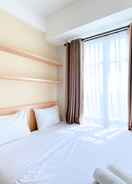 BEDROOM Homey and Cozy Stay 1BR Vasanta Innopark Apartment By Travelio