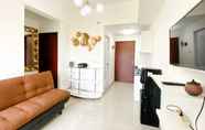 Sảnh chờ 3 Combined 2BR Sayana Bekasi Apartment By Travelio