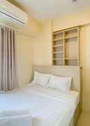 BEDROOM Comfy and Great Choice 2BR Green Pramuka City Apartment By Travelio