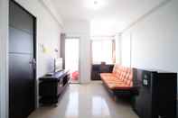 Lobby Simple 2BR with Extra Bed Menara Rungkut Apartment By Travelio