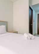 BEDROOM Cozy and Enjoy Living Studio Transpark Cibubur Apartment By Travelio