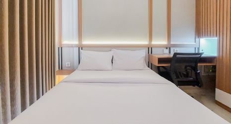 臥室 2 Nice and Warm Studio Room Sky House BSD Apartment By Travelio