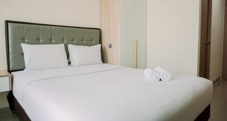 Bedroom 2 Comfy and Homey Living Studio Apartment at B Residence By Travelio