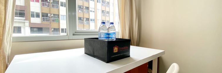 大堂 Great Choice and Warm Studio Apartment LRT City Jatibening By Travelio