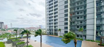 Exterior 6 Homey and Minimalist Studio at Daan Mogot City Apartment By Travelio