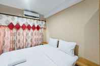 Bedroom Homey and Comfort Studio Skyview Medan Apartment By Travelio