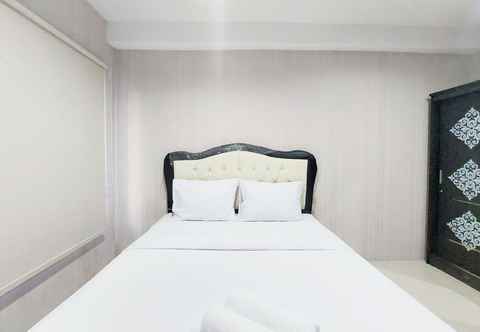 Bedroom Comfortable and Best Deal Studio Apartment Skyview Medan near Campus By Travelio