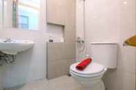 In-room Bathroom Cozy and Comfort 2BR Royal Heights Apartment By Travelio