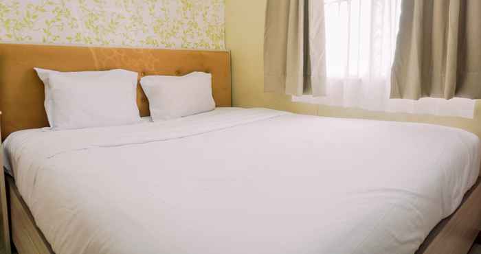 Kamar Tidur Nice and Fancy 2BR at Gading Greenhill Apartment By Travelio