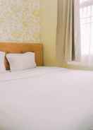BEDROOM Nice and Fancy 2BR at Gading Greenhill Apartment By Travelio