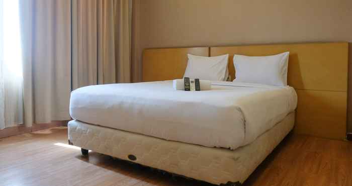 Bedroom Modern Studio Room Apartment Grand Setiabudi By Travelio