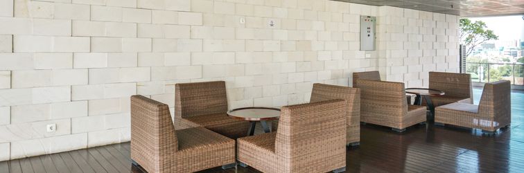 Lobby Homey and Nice 2BR Apartment at Menteng Park By Travelio