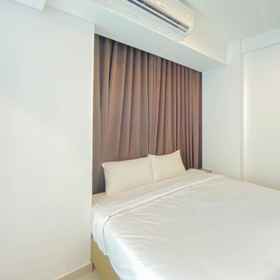 Bedroom 1 Homey and Brand New Studio Apartment at Capitol Park Residence By Travelio, Central Jakarta Hotels
