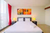 Bedroom Strategic and Good Deal 1BR L'Avenue Apartment By Travelio
