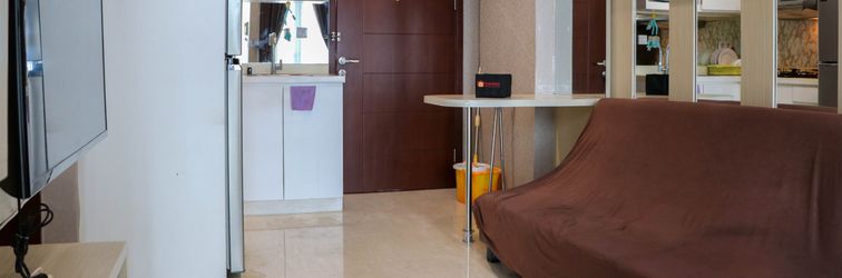 Lobby Big Studio Room Apartment at Capitol Park Residence By Travelio
