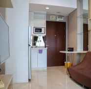 Lobby 2 Modern Look Studio Room Apartment at Capitol Park Residence By Travelio