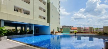 Swimming Pool 6 Cozy Stay and Homey 1BR Loftvilles City Apartment By Travelio
