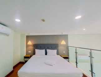 Bedroom 2 Big Studio Loft Apartment at The Reiz Suites Medan By Travelio