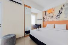 Bedroom Comfort and Homey Studio Room Apartment at B Residence By Travelio
