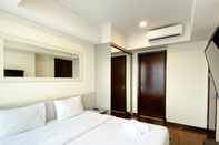 Bilik Tidur Comfortable and Fancy 2BR Apartment Casa Grande Residence By Travelio