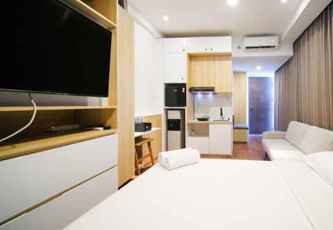 Bedroom Cozy and New Japanese Studio at The City Square Surabaya Apartment By Travelio
