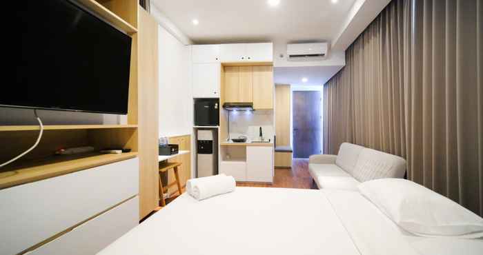 Bedroom Cozy and New Japanese Studio at The City Square Surabaya Apartment By Travelio