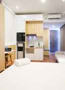 BEDROOM Cozy and New Japanese Studio at The City Square Surabaya Apartment By Travelio