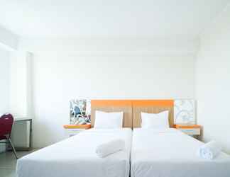 Bedroom 2 Strategic Studio Room Apartment at High Point Serviced By Travelio