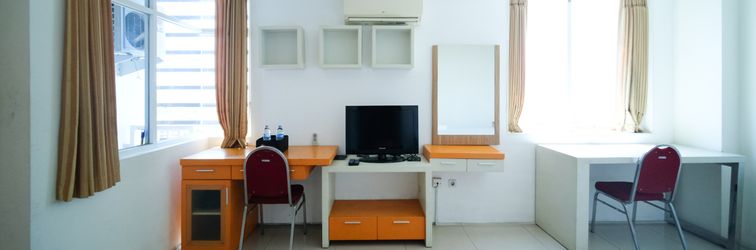 Sảnh chờ Strategic Studio Room Apartment at High Point Serviced By Travelio