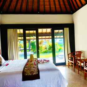 Bedroom 1 3臥室別墅,配备大號床,可欣賞迷人的稻田, 布朗辛加瀑布 酒店