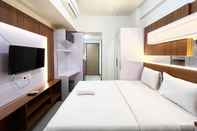 Bedroom Tidy and Best Deal Studio Apartment Vida View Makassar By Travelio