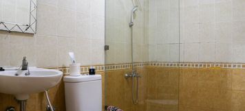 In-room Bathroom 4 Nice and Best Choice 1BR at Grand Palace Kemayoran Apartment By Travelio