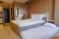 Bedroom Best Deal Studio Room Apartment at Emerald Towers Bandung By Travelio