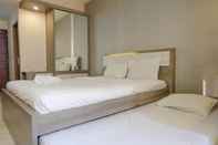 Kamar Tidur Simply Studio Room at Apartment Emerald Towers Bandung By Travelio