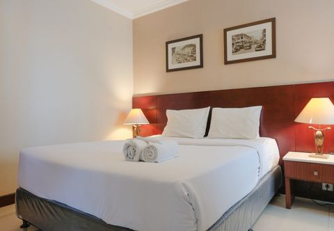 침실 Homey 2BR Apartment at Galeri Ciumbuleuit 1 By Travelio