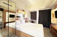 Lobi Simply and Restful Look Studio Vida View Makassar Apartment By Travelio