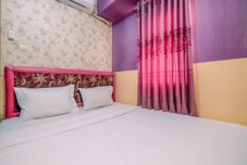 Kamar Tidur Cozy Stay 2BR Apartment at Bogor Valley By Travelio