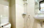 In-room Bathroom 4 Cozy Stay 1BR Apartment at Mont Blanc Bekasi By Travelio