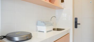 Others 4 Cozy Stay Studio Apartment at 39th Floor Tokyo Riverside PIK 2 By Travelio