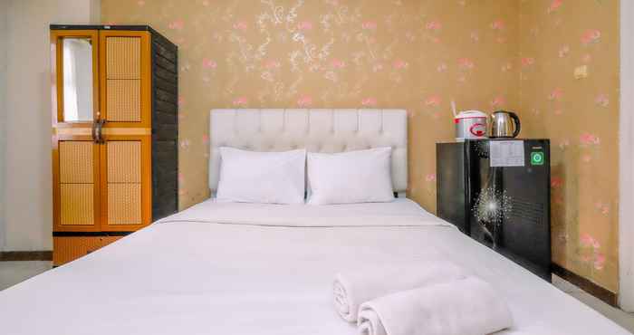 Kamar Tidur Minimalist Studio at Apartment Bogor Valley By Travelio