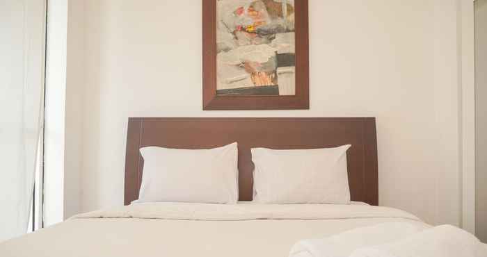 Bedroom Homey and Best Choice Studio Tifolia Apartment By Travelio