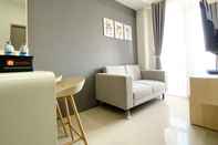 พื้นที่สาธารณะ Modern Look 1BR at Apartment Vasanta Innopark By Travelio