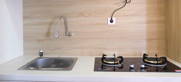 공용 공간 5 Spacious 2BR at Apartment Grand Asia Afrika By Travelio